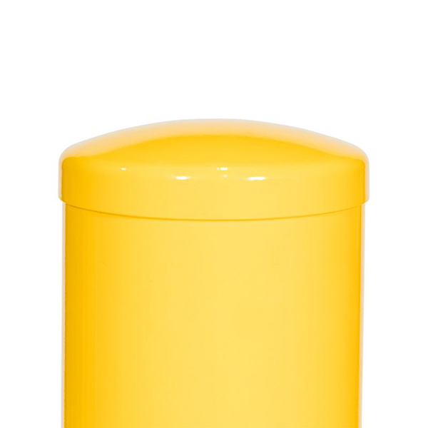 Bolt Down Metal Road Safety Protection Yellow Post