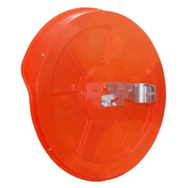 Convex Safety Mirror 60CM for Driveway Wide Angle Visible High-Definition Convex Security Mirror with Plastic Body