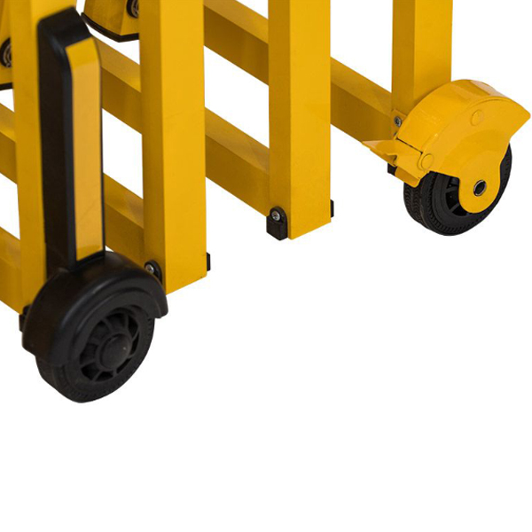 Durable Aluminum Yellow Expandable Safety Gate Barriers