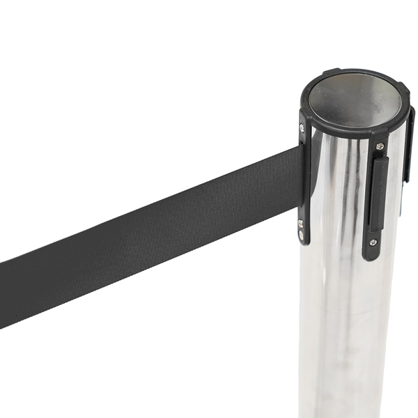 Rectangular Dual Belt Tensile Barrier Post