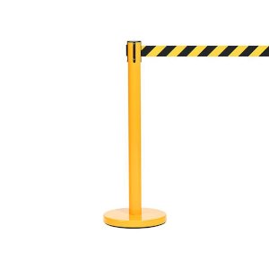  Rectangular Pull Out Yellow Barrier 