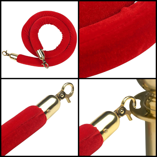 Red Velvet Barrier Ropes