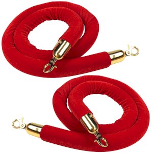 Red Velvet Barrier Ropes